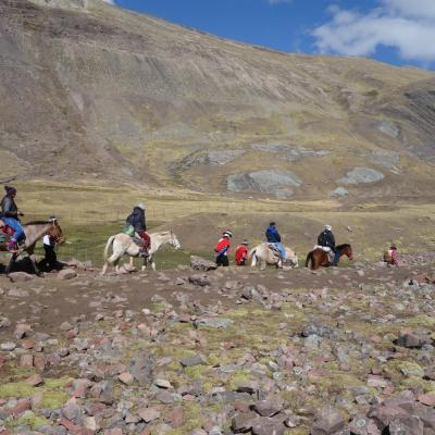 Peru Cavalos Pela Trilha Vinicunca