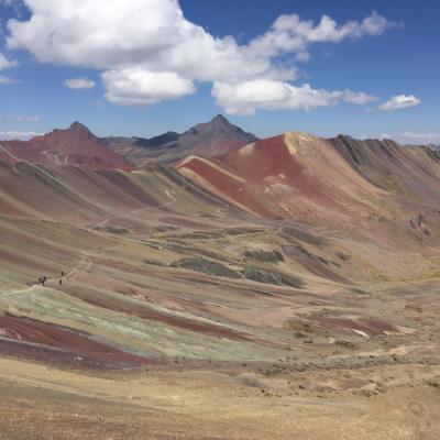 Peru Vista Das Montanas De Siete Colores