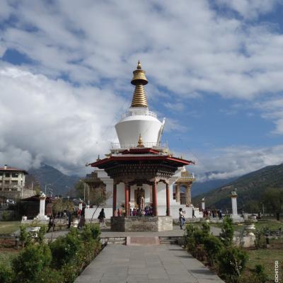 Butão: Memorial Chorte Stupa em Thimphu