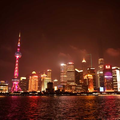 China: Shanghai de noite