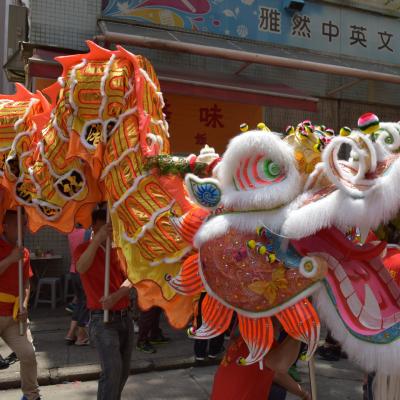 Hong Kong: Festival de rua