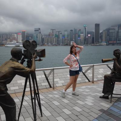 Hong Kong: Pausa para filmar 