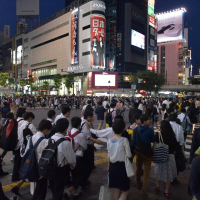 Japão: Cruzamento em Shibuya, Tóquio