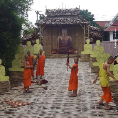 Tailândia: Monastério em Chiang Mai
