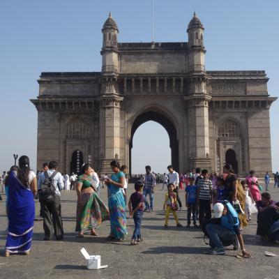 Índia: Gateway of India em Mumbai