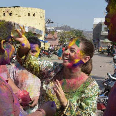 Índia: Holy Festival em Jaipur