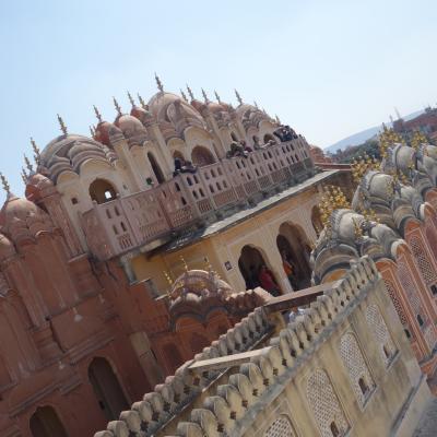 Índia: Palacio dos Ventos em Jaipur