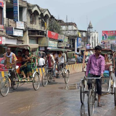 Índia: Ruas em Ahmedabad