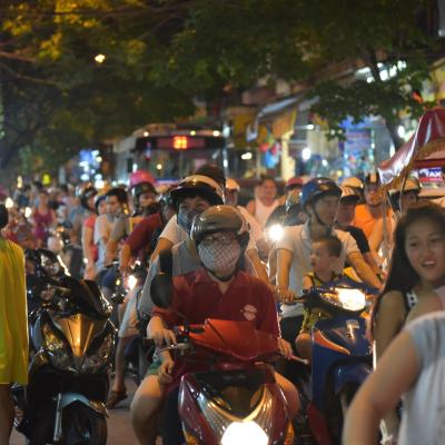 Vietnã: Trânsito de Hanoi
