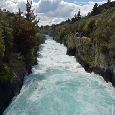 Nova Zelandia Hukka Falls Em Taupo