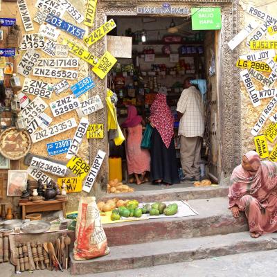 Zanzibar - Loja em Stone Town