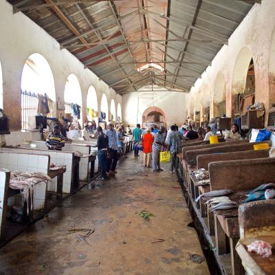 Zanzibar - Mercado em Stone Town