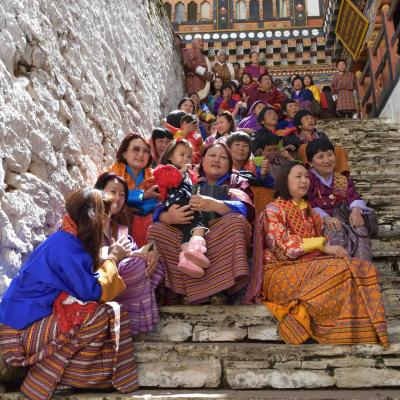 Butão - Bastidores do Festival de Paro