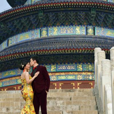 China - Cena do cotidiano em Pequim