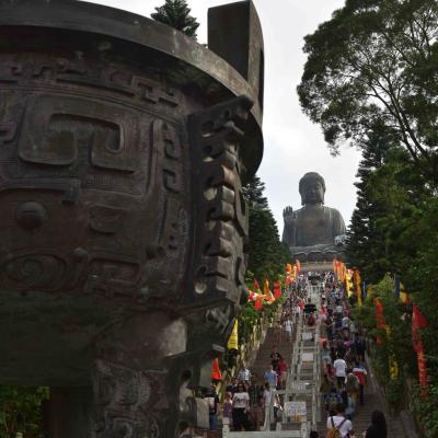 Hong Kong - Tian Tan Buddha em Ngong Ping