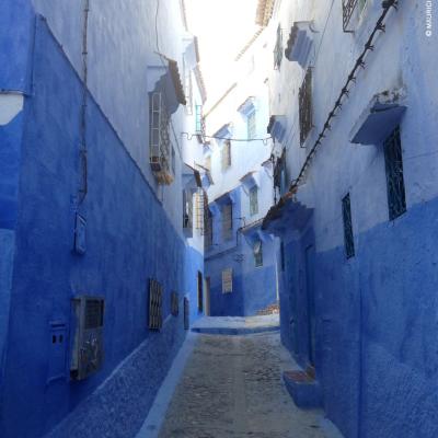 Marrocos: Rua em Chefchaouen