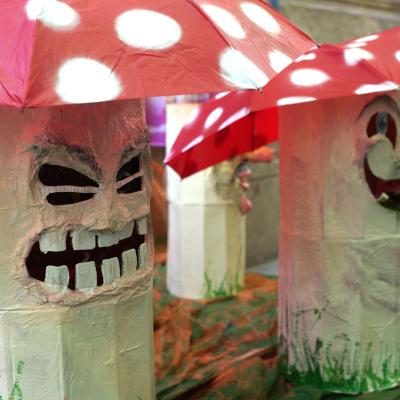 Espanha - Festa Major de Gràcia, decoração na rua