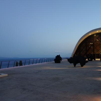 Itália - Teatro Oscar Niemeyer, Ravello