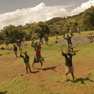 Uganda: Crianças na estrada