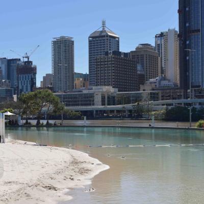 Austrália - South Bank em Brisbane