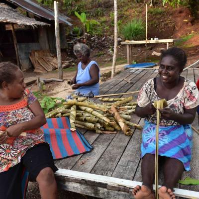Ilhas Salomão - Cenas do cotidiano em Tulagi