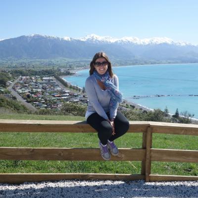 Nova Zelândia - Giuliana em Kaikora
