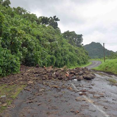 Samoa - Upolu, pós ciclone