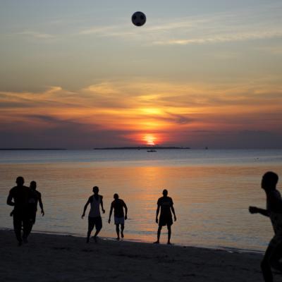 Zanzibar: Futebol em Matemwe