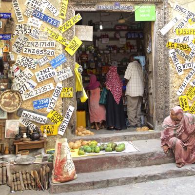 Zanzibar: Loja Em Stone Town Cgd