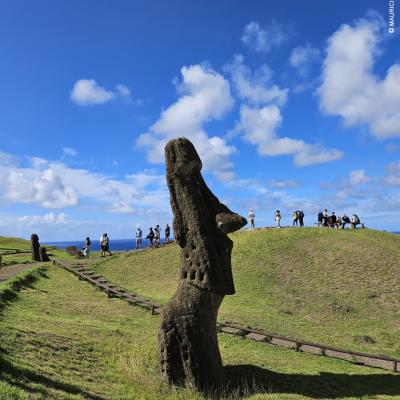 Ilha De Pascoa Ahu Ko Te Riku